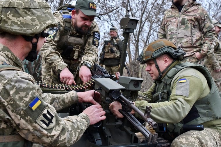 Ukraine military training 