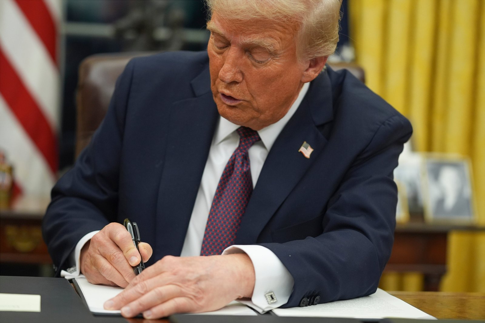 Trump signed an executive order January 20, instructing cabinet members to prepare a list of countries that faced complete or partial travel restrictions. 