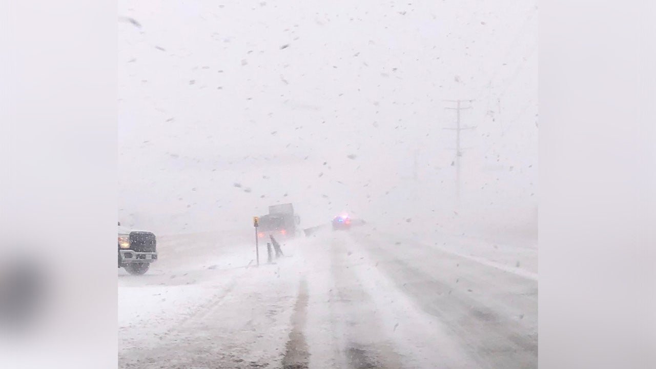 Western Minnesota weather: Snow and wind hit, making travel difficult