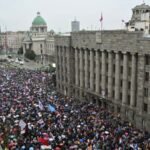 Over 100,000 people rally in massive anti-corruption protest against Serbian government