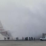 American Airlines jet engine catches fire after landing in Denver, passengers evacuated - World