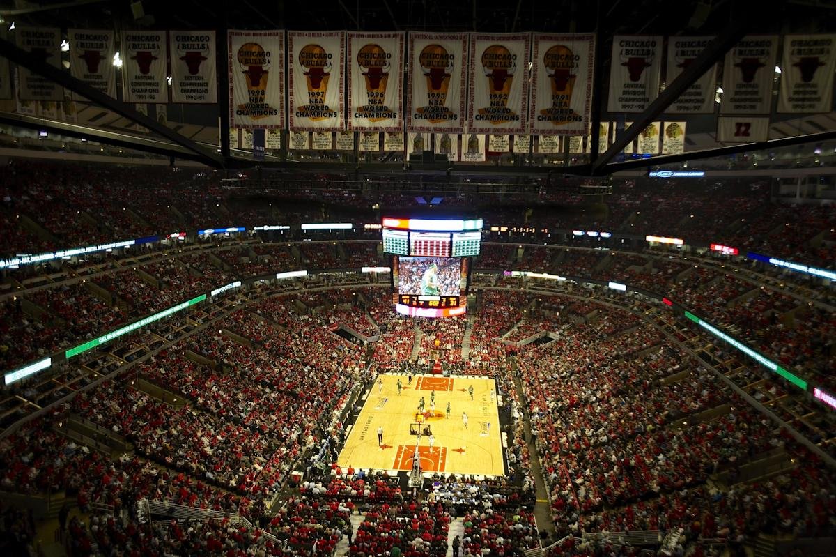 Bulls' championship banners out for season after pyrotechnic damage from Disturbed concert