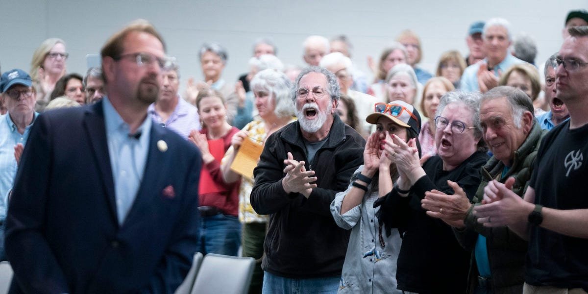 Chuck Edwards' North Carolina Town Hall Was Full of Anti-DOGE Fireworks