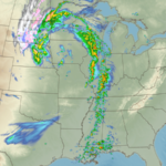 Cross-country storm poised to deliver extreme weather across central and eastern US this weekend