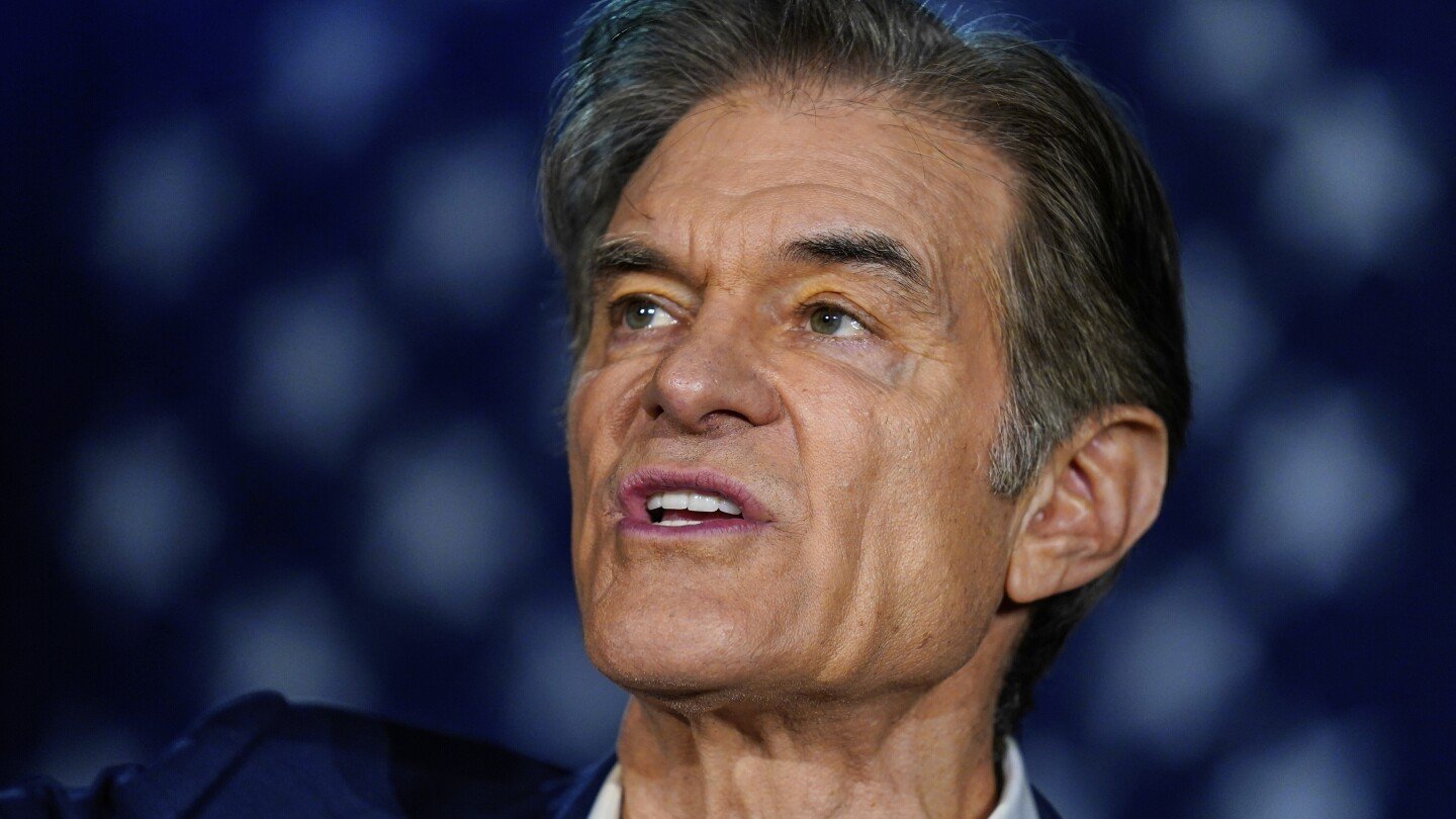 Dr. Oz is heading to Washington with a pitch to oversee America's health insurance programs