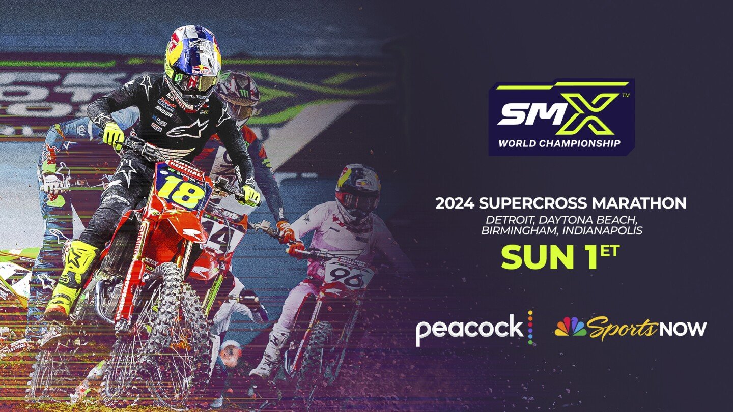 How to watch Jett Lawrence Supercross Marathon on NBC Sports Now: Stream info, schedule, races