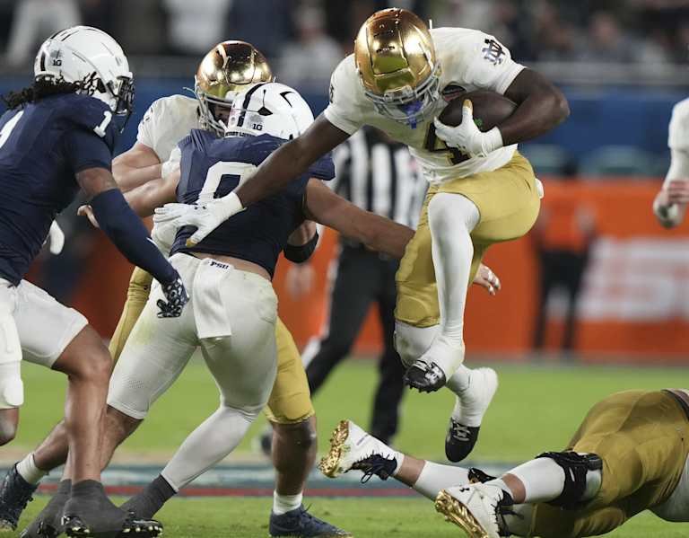 Inside the art behind Notre Dame football's sports science-heavy approach