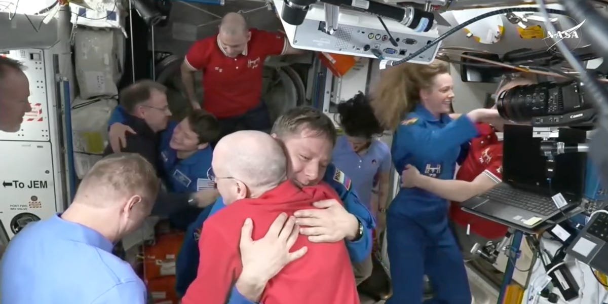 Joyous Scenes As Stranded Astronauts Move Closer to Returning Home