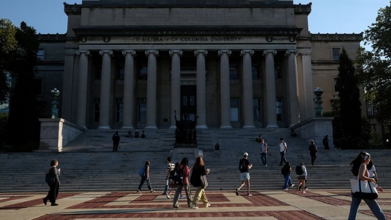 Justice Department is investigating bringing terrorism charges against pro-Palestinian protestors at Columbia University