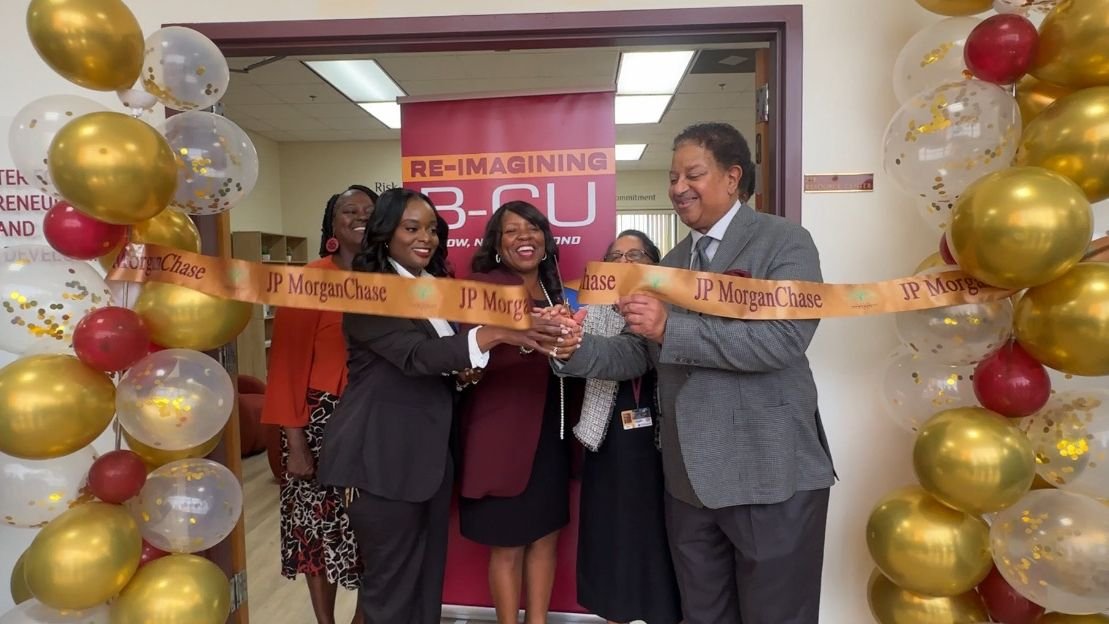 A ribbon-cutting ceremony took place Friday afternoon for the inauguration of the new Center for Entrepreneurship and Economic Development (CEED) at Bethune-Cookman University. (Spectrum News)