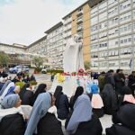 Pope had quiet night, continues to rest at Gemelli hospital