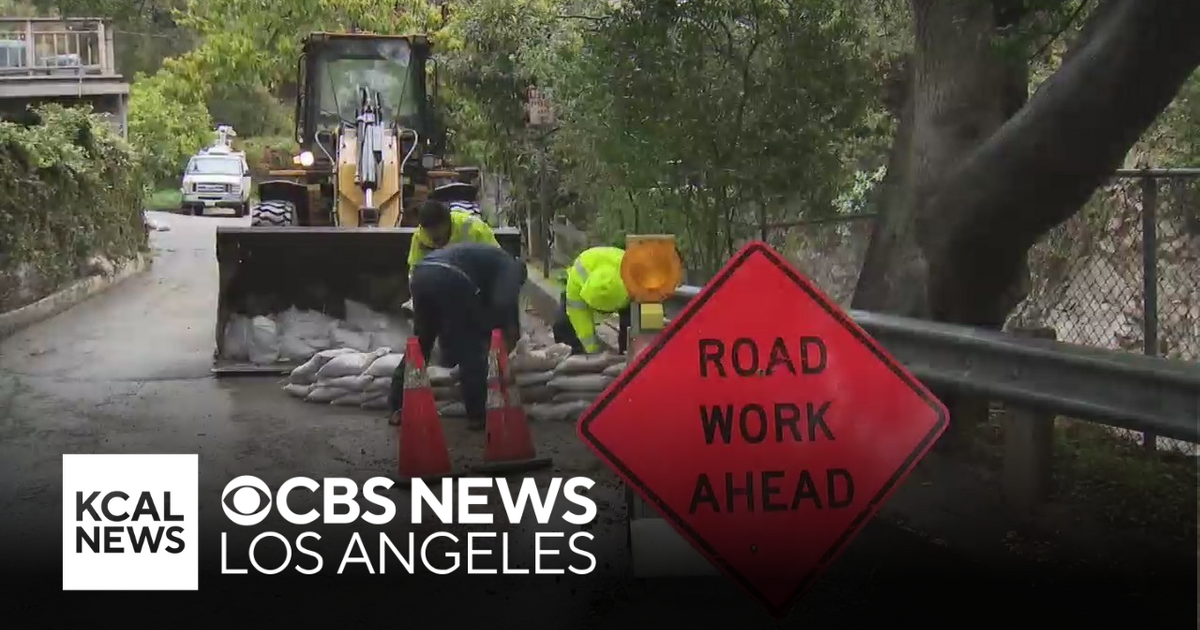 Rain sparks concerns about mudslides and debris flows at Los Angeles County burn scars