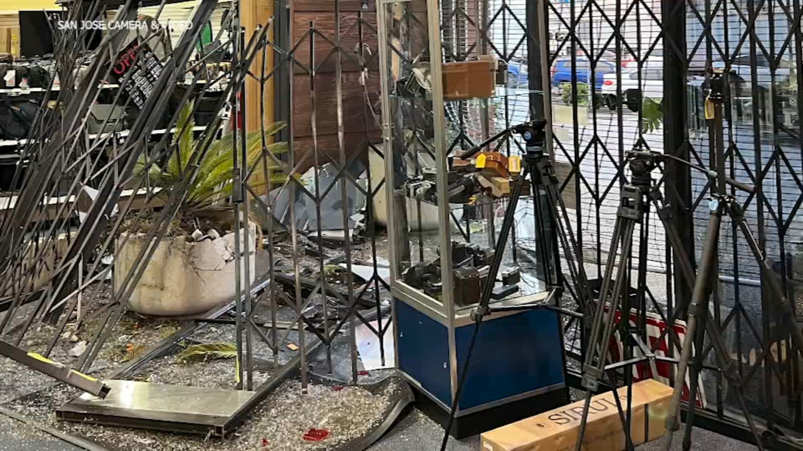 San Jose Camera and Video: Longtime Campbell business store burglarized, damaged after car drives through entrance