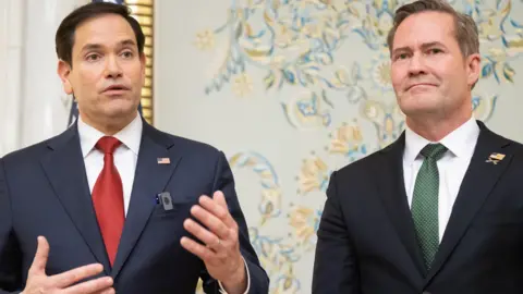 Reuters US Secretary of State Marco Rubio and US National Security Advisor Mike Walts addressed a press conference.